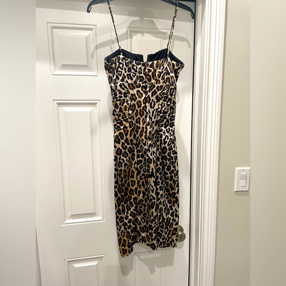 Cache Women’s Leopard Print Midi Dress - Picture 5 of 6